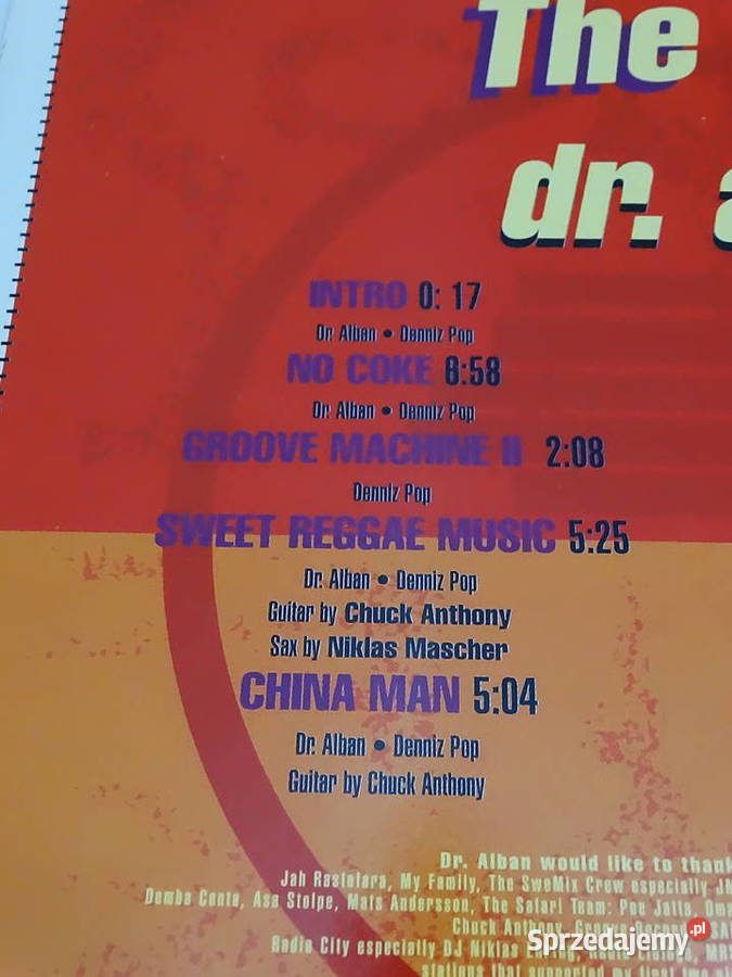 Dr Alban Hello Afrika The Album Płyta Winylowa Płyty i kasety Biłgoraj
