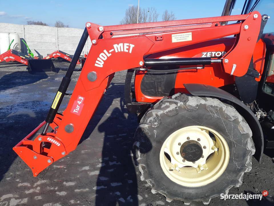 Ładowacz TUR4 MTZ ZETOR BELARUS PROXIMA Ładowacze czołowe Kaczorów