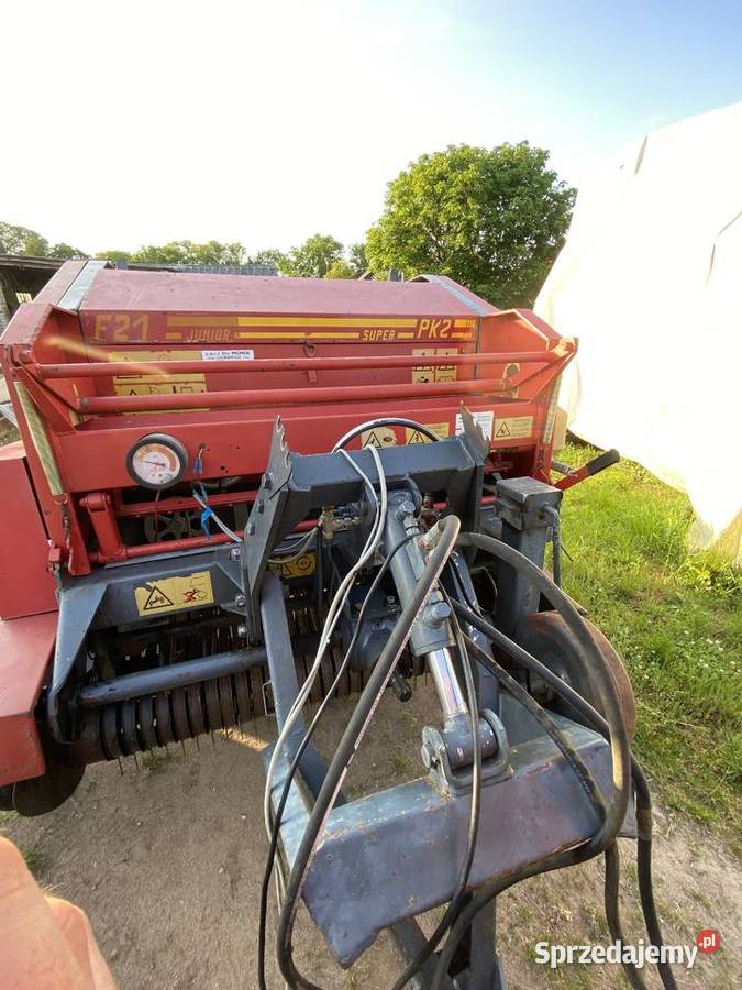 Prasa rolująca fort łańcuchowa siatkasznurek Rolnictwo Łebień