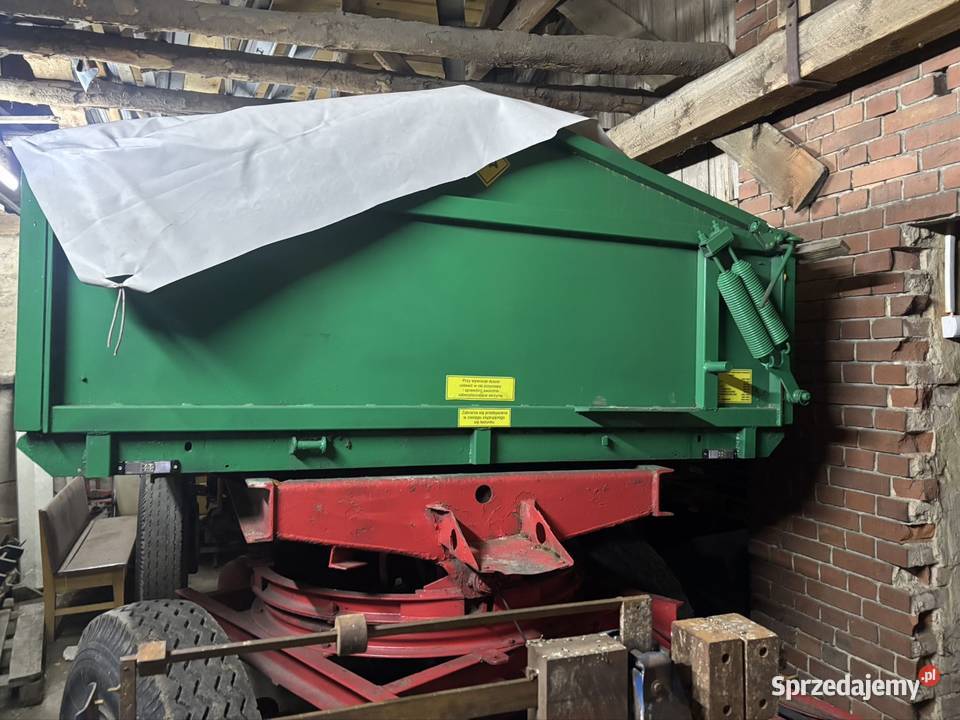 Przyczepa wywrotka 8 t opolskie Kluczbork sprzedam