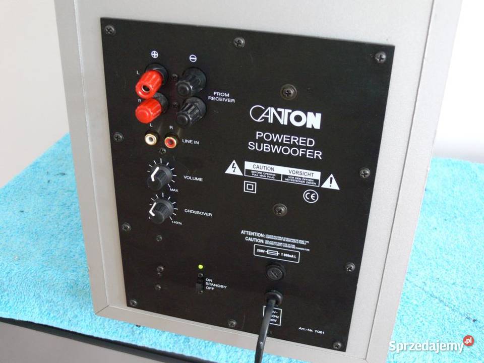 Sub aktywny Canton CD1SC sprawny WYSYŁKA Jasło