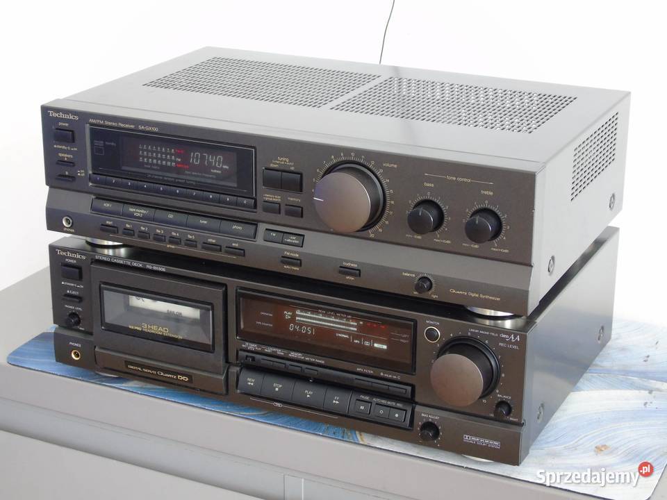 Wzmacniacz z radiem Technics SAGX 100 sprawny podkarpackie sprzedam