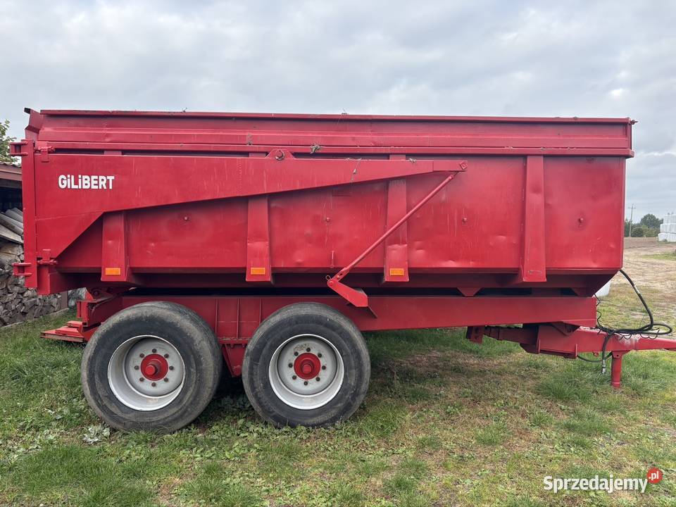 Przyczepa skorupowa Gilibert 12t