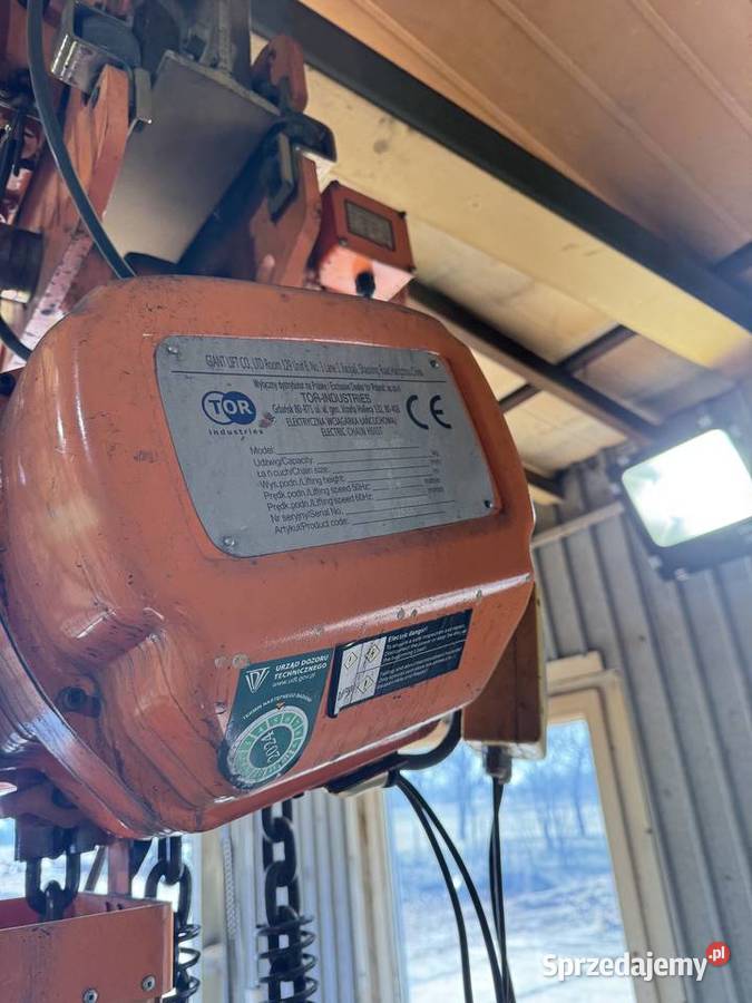 Wciągarka elektryczna z wózkiem HHBD 5T 6M 380V