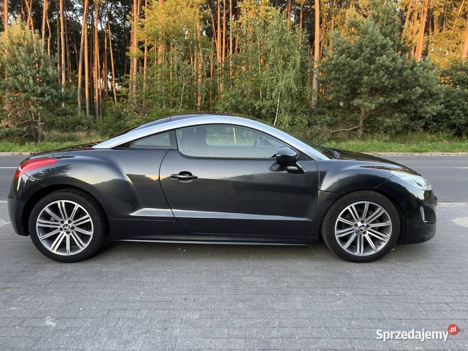 Peugeot rcz 16 benz 156 AUTOMAT Czarna Rok produkcji 2011 Ostrów Wielkopolski