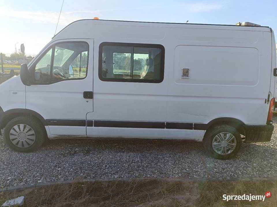 Renault Master 25 dCi 2008 brygadówka nieuszkodzony Master Lubartów sprzedam