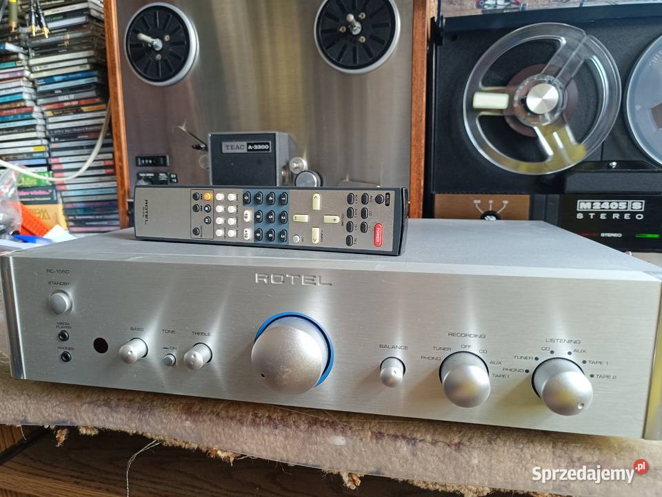 przedwzmacniacz Rotel RC 1550 z pilotem Mosty