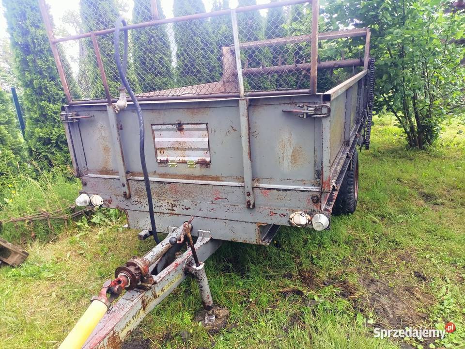 Rozrzutnik jednoosiowy 25T Rozrzutniki obornika Jasło