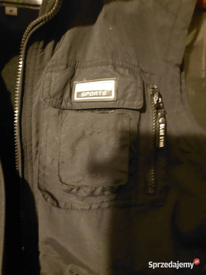 Kamizelka czarna uniseks SM dużo kieszeni Wrocław