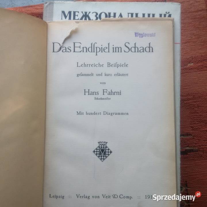 Das Endspiel im Schach Kraków sprzedam