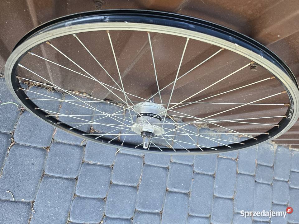 Koło rowerowe aluminiowe z dynamem 28 Czarna Woda