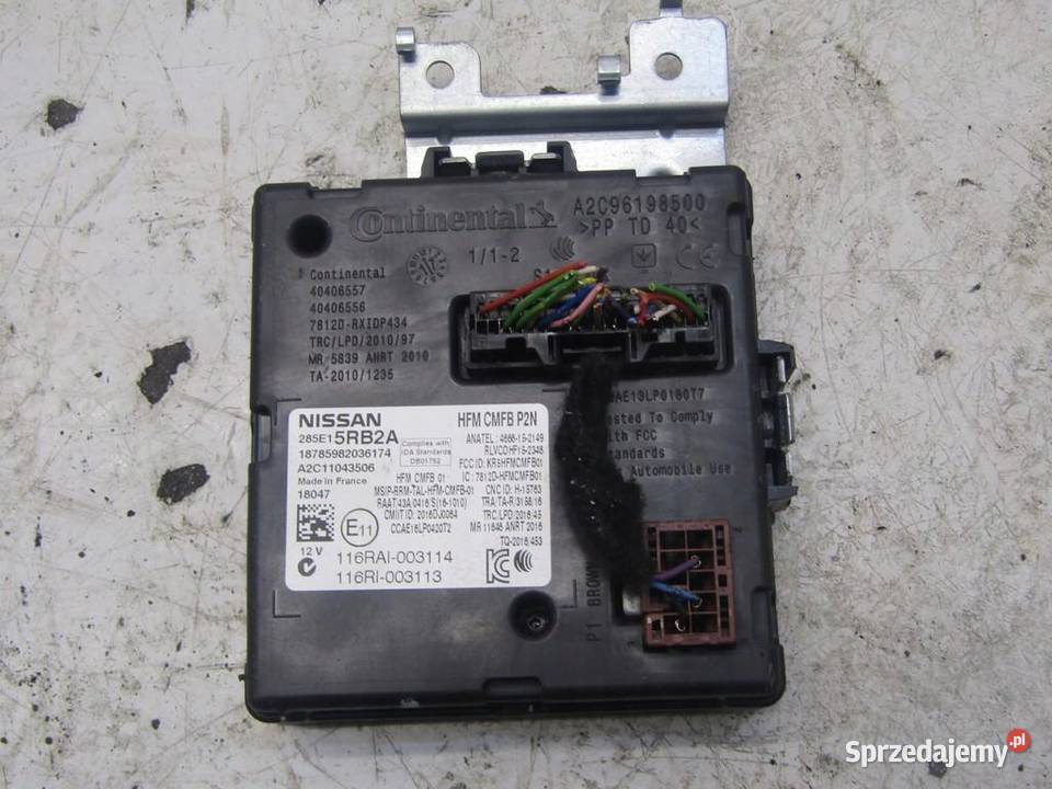 MODUŁ STEROWNIK SMART KEYLESS NISSAN MICRA K14 osobowe