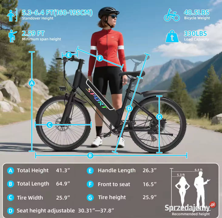 Rower elektryczny nowy Silnik elektryczny Świerzawa