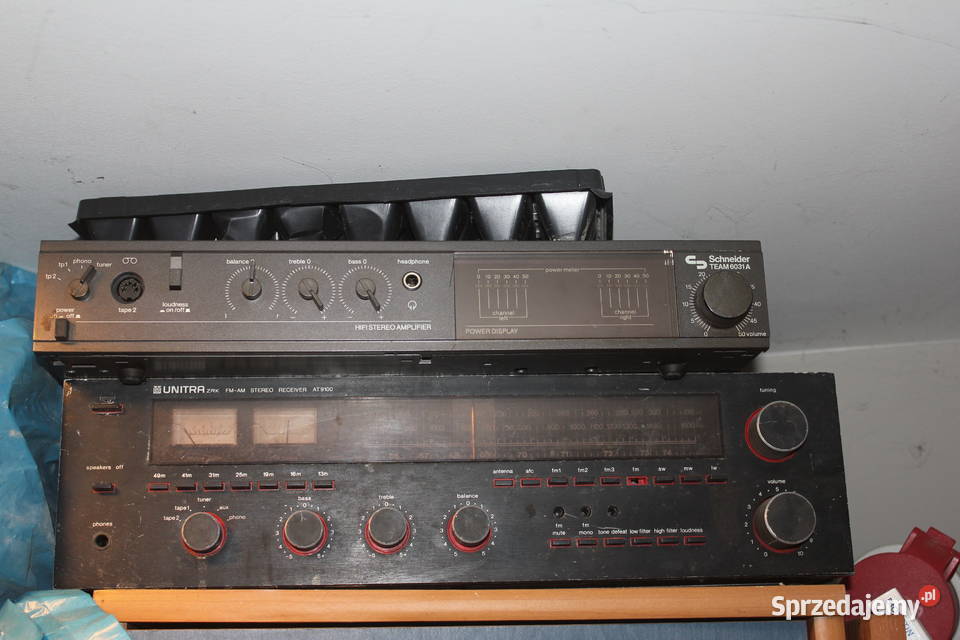 Amlituner Unitra AT 9100 Deck M047 na części sprzedam