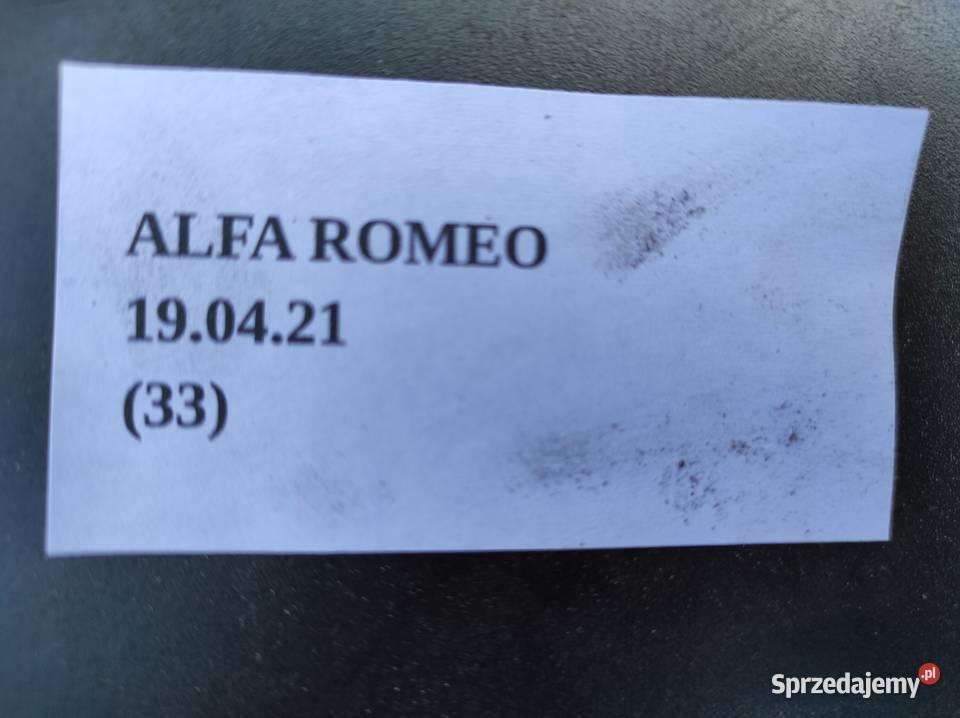 OSŁONA DESKI KOKPITU LEWA ALFA ROMEO 147 937 3D sprzedam