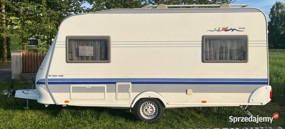 Przyczepa Kempingowa Hobby De Luxe Easy 450 Poddębice