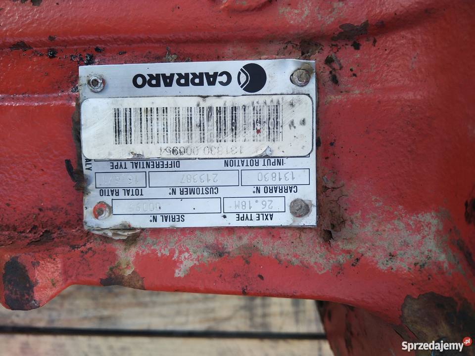 Skrzynia Carraro 2618M Manitou MLT 527 Claas Kielce