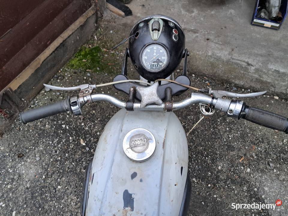 Simson AWO 425 T 1955 nieuszkodzony Motocykle, skutery, quady
