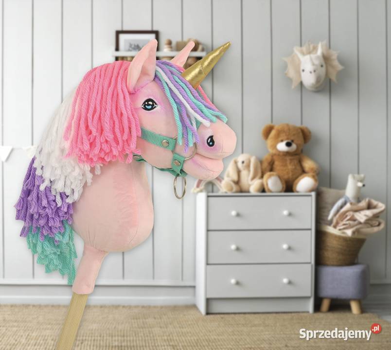 Hobby Horse Jednorożec na kiju mały różowy z Bielsk Podlaski