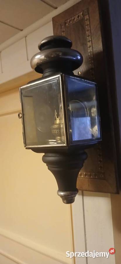 Stara lampa kolejowa Kraków