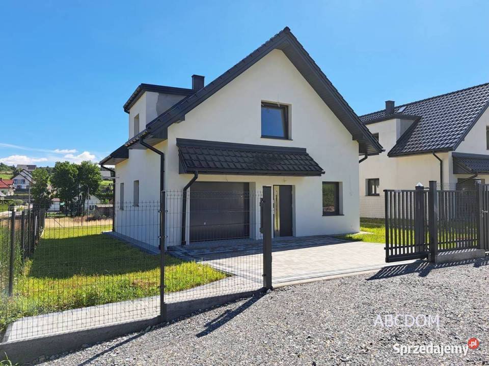 Masłomiąca nowy dom 5 pokoi garaż małopolskie