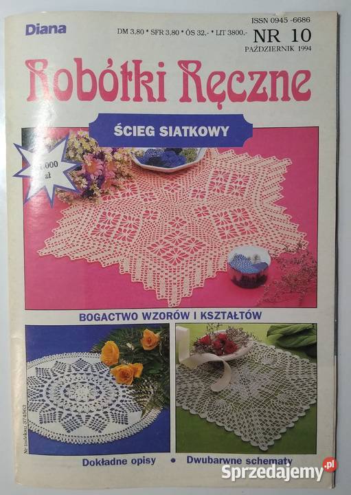 Diana Robótki Ręczne 101994 szydełko Gdańsk sprzedam
