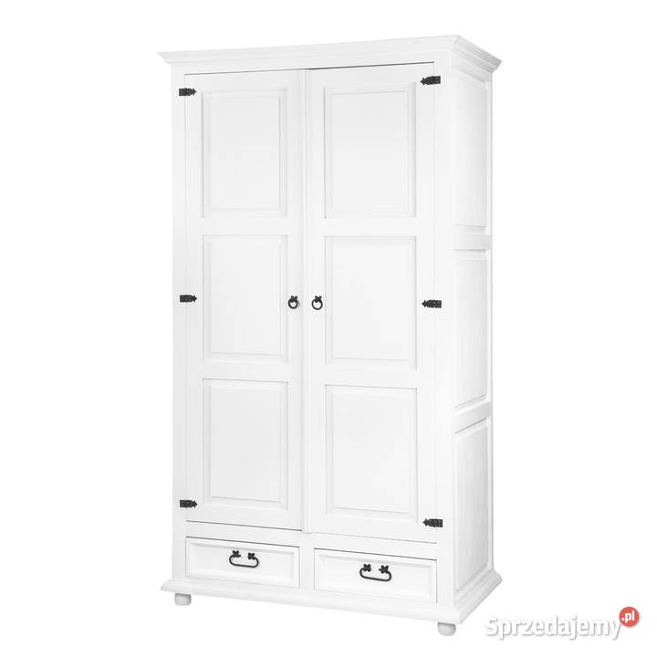 Drewniana szafa dwudrzwiowa w stylu rustykalnym Maków Podhalański