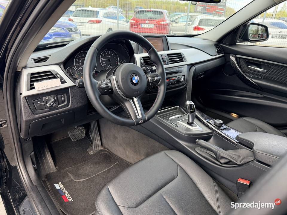 BMW 328i F30 MPakiet Szyberdach Czarna Skóra Kraków