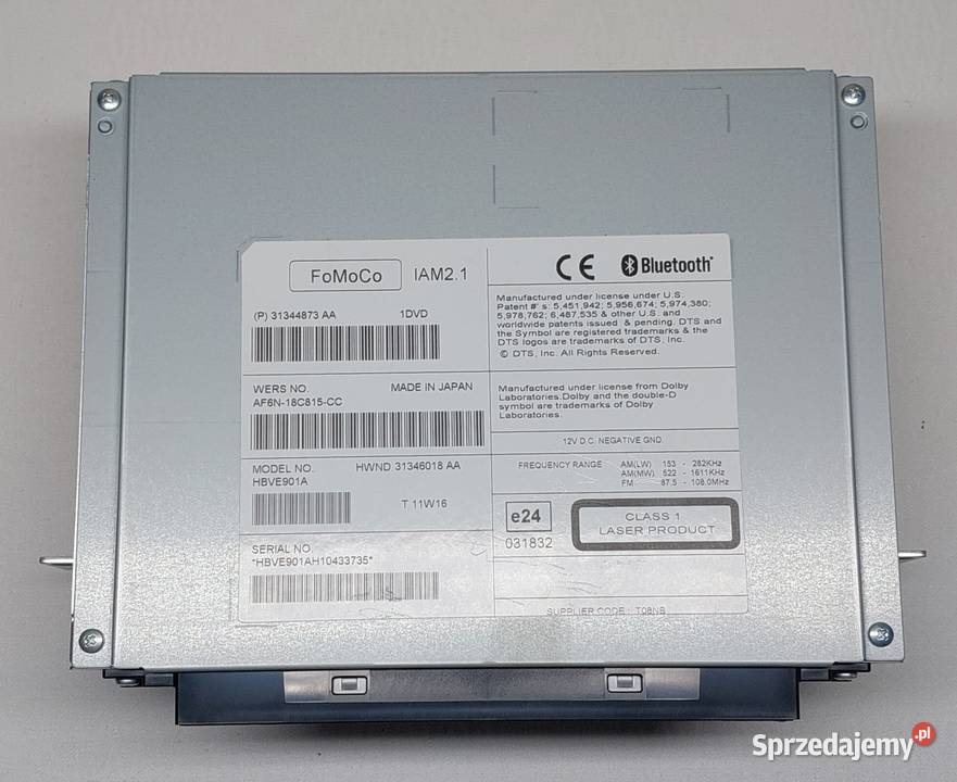 RADIO CD VOLVO S80 V70 XC60 S60 V60 XC70 Mielęcin sprzedam