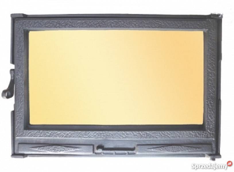 Drzwiczki żeliwne do kominka SM1 kominkowe 39x56 Pozostałe