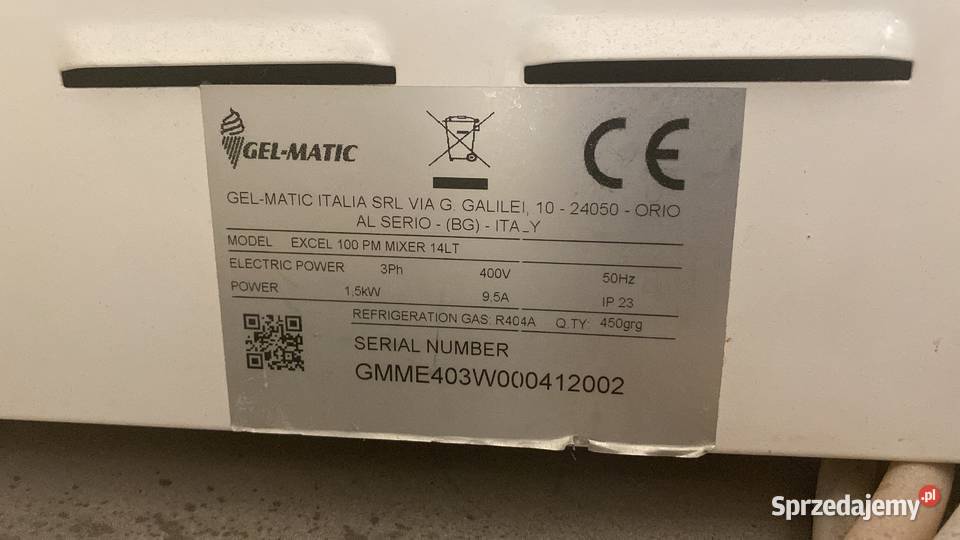 GelMatic Excel 100 profesjonalny automat do Sokółka