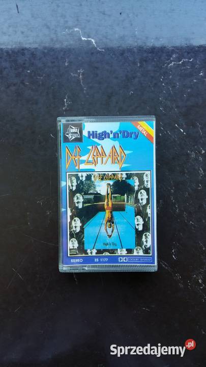 Kaseta magnetofonowa Def Leppard HighnDry Wyd Muzyka Siemiatycze