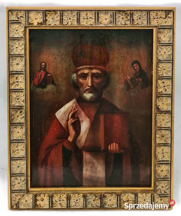 Ikona Święty Mikołaj z Miry Cudotwórca 0248 Warszawa