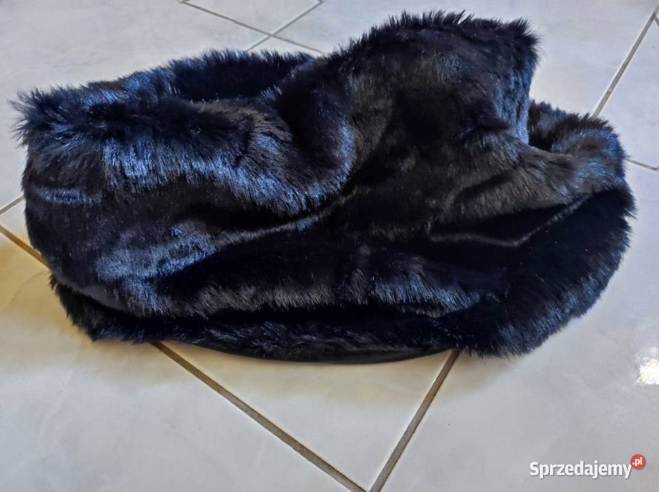 szal komin etola futro elegancka nowa wizytowa