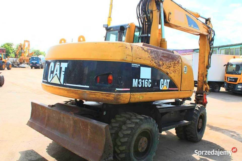 Koparka kolowa Caterpillar M 316 C Warszawa