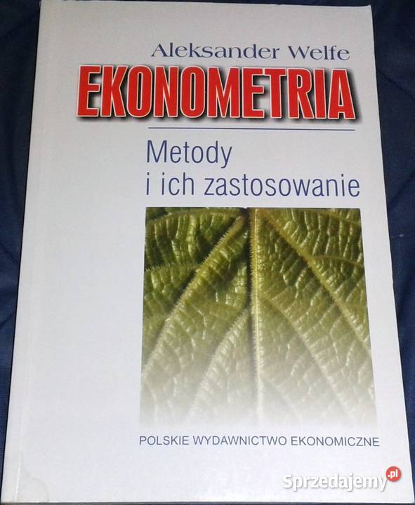 Ekonometria Metody i ich zastosowanie Aleksander lubelskie Chełm