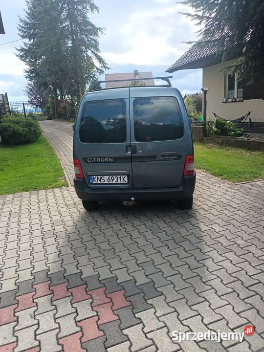 Sprzedam Citroen Berlingo nieuszkodzony małopolskie Mogilany