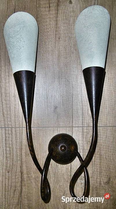 Kinkiet na ścianę 2 x E 14 ITALY włoski Oświetlenie