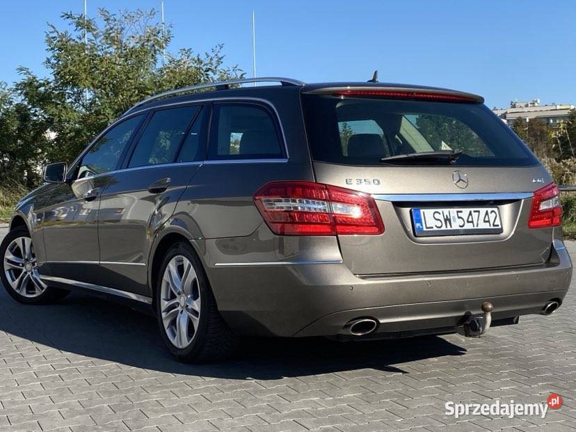 MercedesBenz Klasa E 350 CGI BlueEFFICIENCY światła LED Świdnik