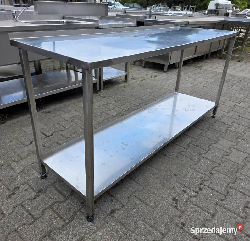 Stół Gastronomiczny z Półką 1806085 M1031 N Nowe Skalmierzyce