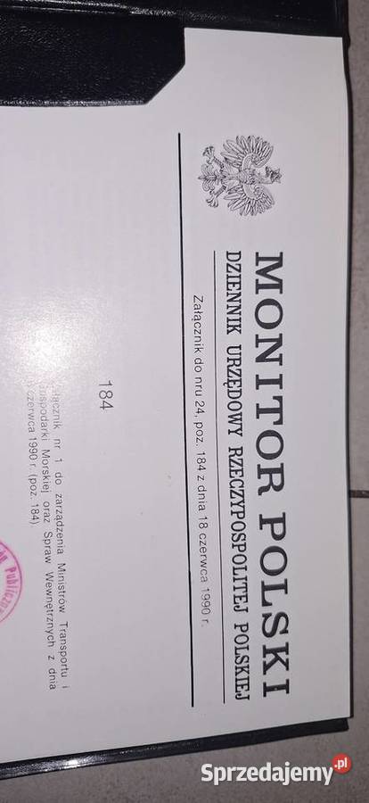 Unikat Instrukcja Oznakowania Robót 1990 Stan wielkopolskie Leszno