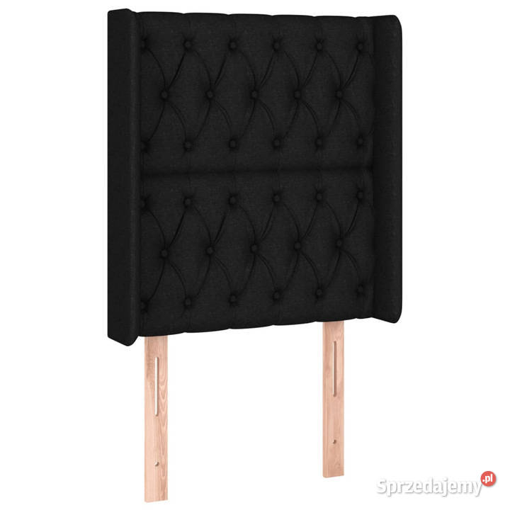 Zagłówek do łóżka z LED czarny 83x16x118128 Warszawa