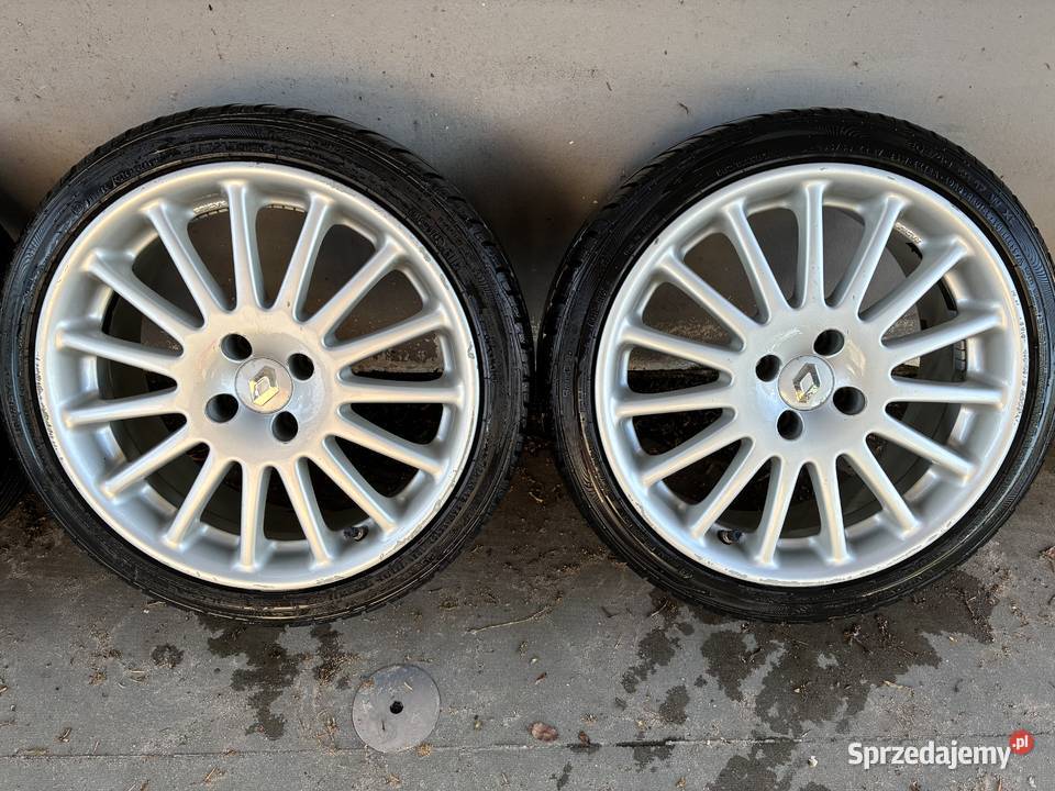 Felgi aluminiowe oryginalne Renault 17 z oponami aluminiowe Rzeszów