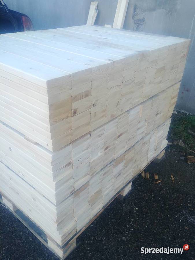 Czterostronnie strugane deski świerkowe 2 x 123 Ruda Śląska
