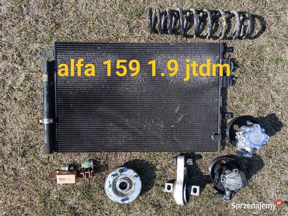 Alfa 159 jtdm 19 osuszacz chłodnica klimatyzacji Osuszacze Krzepice