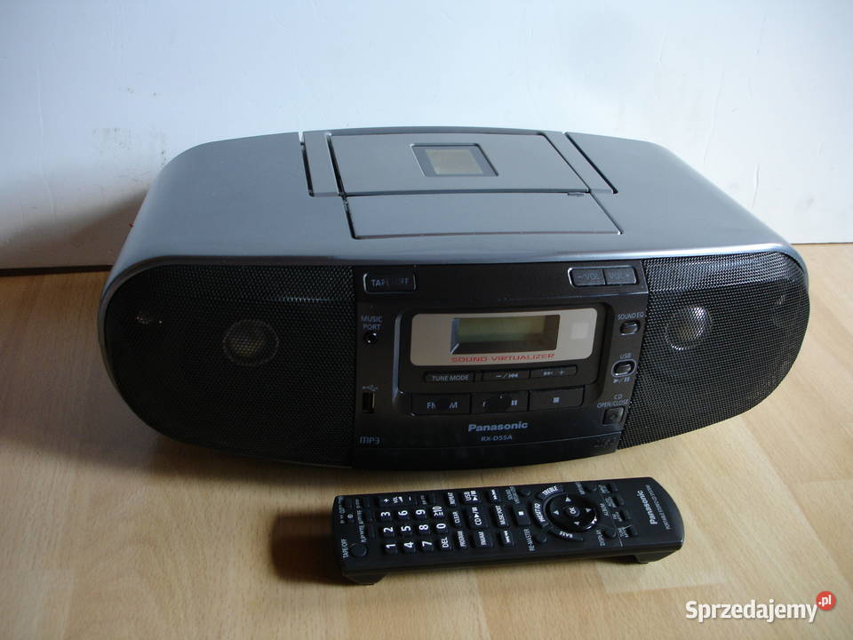 Radiomagnetofon PANASONIC RXD55A PILOT Radioodtwarzacze