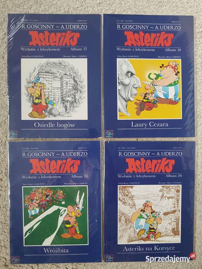 Asterix zestaw 32 albumów wydanie 2 z leksykonem pomorskie Gdynia