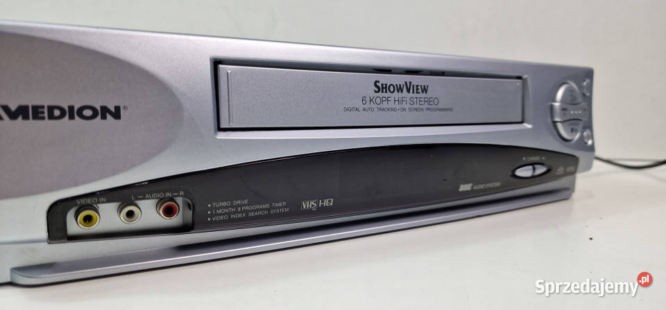 Medion Video i DVD 6 głowic MD 9023 b MD9023b Międzychód