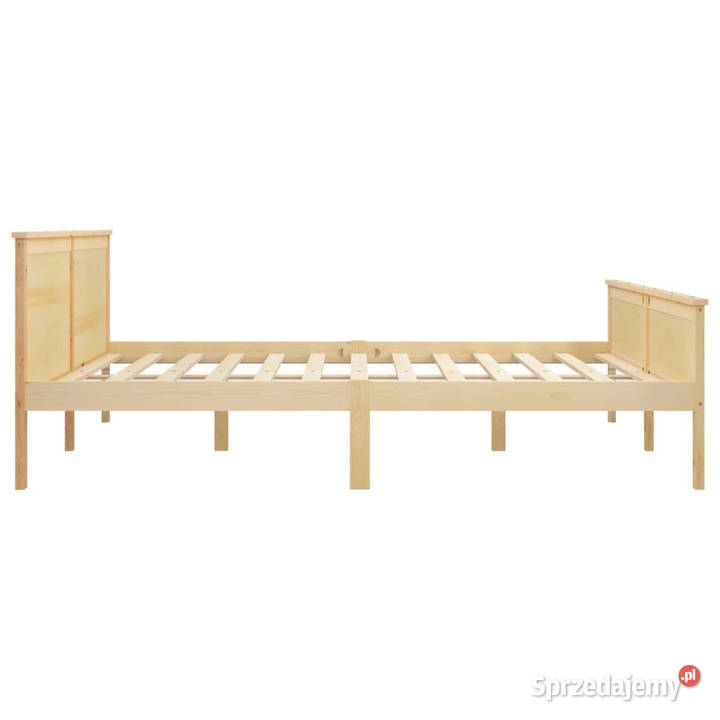 Rama łóżka lite drewno sosnowe 180x200 WM322179 77cm Warszawa