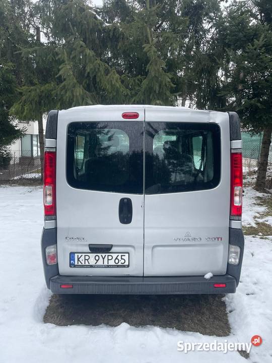 Opel Vivaro Raty Prywatnie 9os Minivan 383457km Vivaro Wrocław